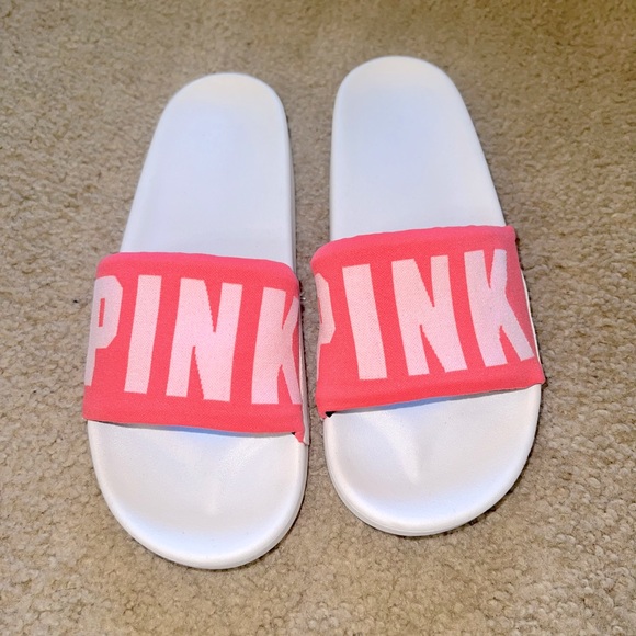 Victoria Secret Pink Seamless (Hot Pink ) Slides - Picture 4 of 14